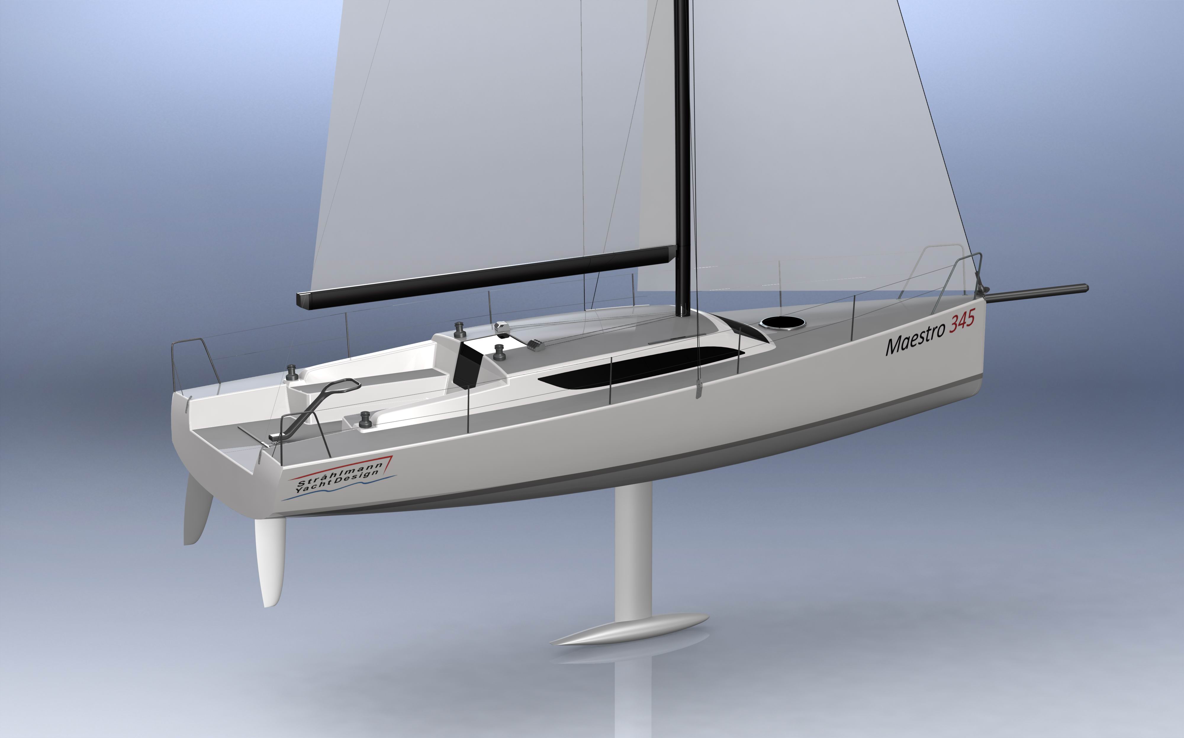 The new exiting and fast sailboat"
