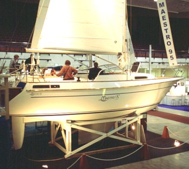 Maestro 95 at Helsinki Boat Show